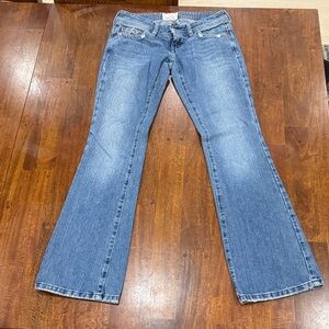 Y2K American Eagle Outfitters Made to Last Low Rise Boot Cut Jeans